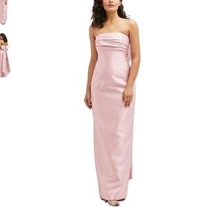 Alfred Sung Pink Bridesmaid Dress
